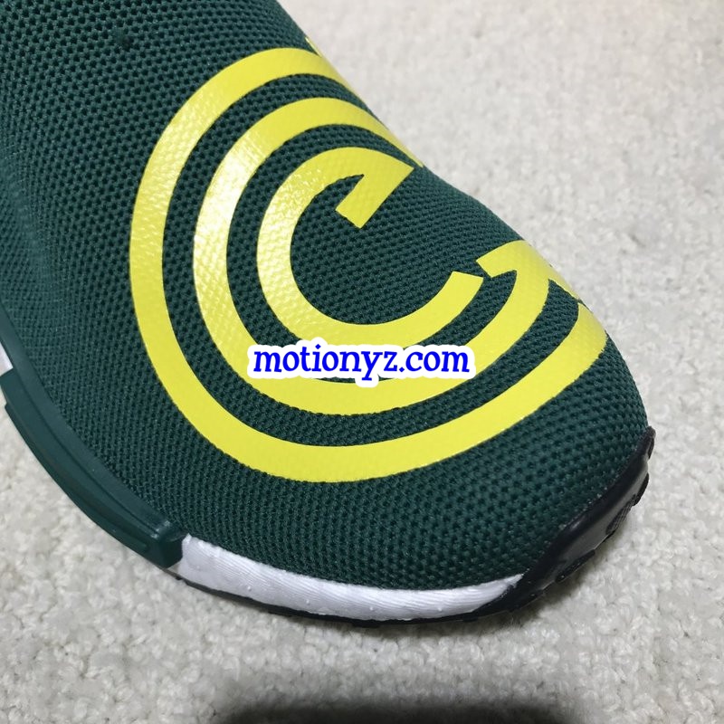 Real Boost Adidas NMD Human Race Green